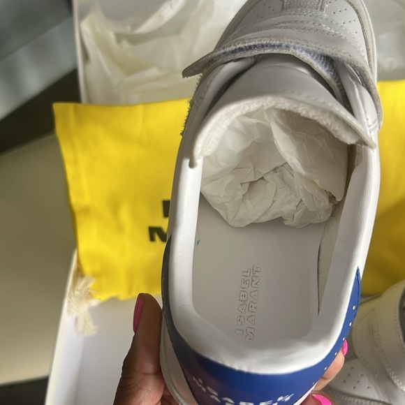 Gently wore Isabel Marant white and blue - Picture 3 of 10